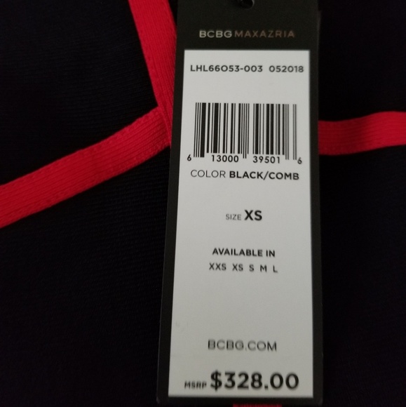 *SOLD* NWT Bcbgmaxazria Strappy Bodycon Dress - Picture 5 of 6
